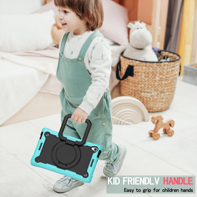 For Lenovo Tab M10 HD 2nd Gen Silicone + PC Bracelet Holder Tablet Case(Mint Green + Black) - Lenovo by PMC TechLife | Online Shopping South Africa | PMC TechLife | Buy Now Pay Later Mobicred