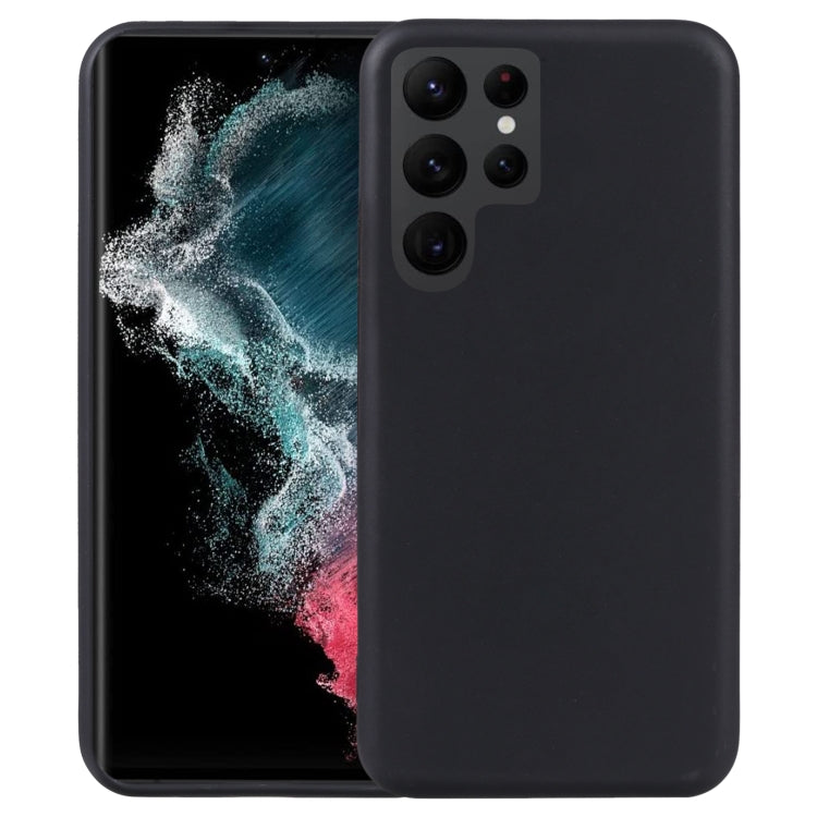 For Samsung Galaxy S22 Ultra 5G TPU Phone Case(Black) - Galaxy S22 Ultra 5G Cases by PMC TechLife | Online Shopping South Africa | PMC TechLife | Buy Now Pay Later Mobicred