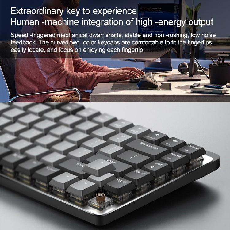 Logitech MX Mechanical Mini Wireless Bluetooth Dual Mode Keyboard with Logi Bolt USB Receiver(Green Axis) - free shipping - PMC TechLife - Order now!