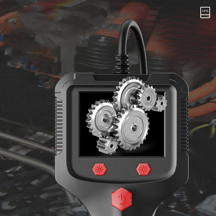 P100 8mm 2.4 inch HD Handheld Endoscope Hardlinewith with LCD Screen, Length:5m - free shipping - PMC TechLife - Order now!