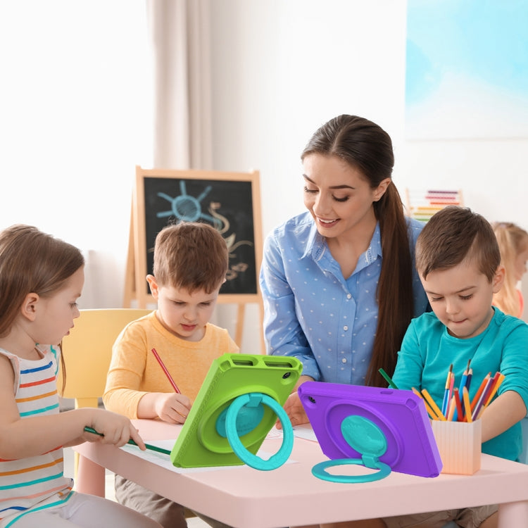 For Amazon Kindle Fire HD7 2022 EVA + PC Shockproof Tablet Case with Waterproof Frame(Glacier Green) - Amazon by PMC TechLife | Online Shopping South Africa | PMC TechLife | Buy Now Pay Later Mobicred