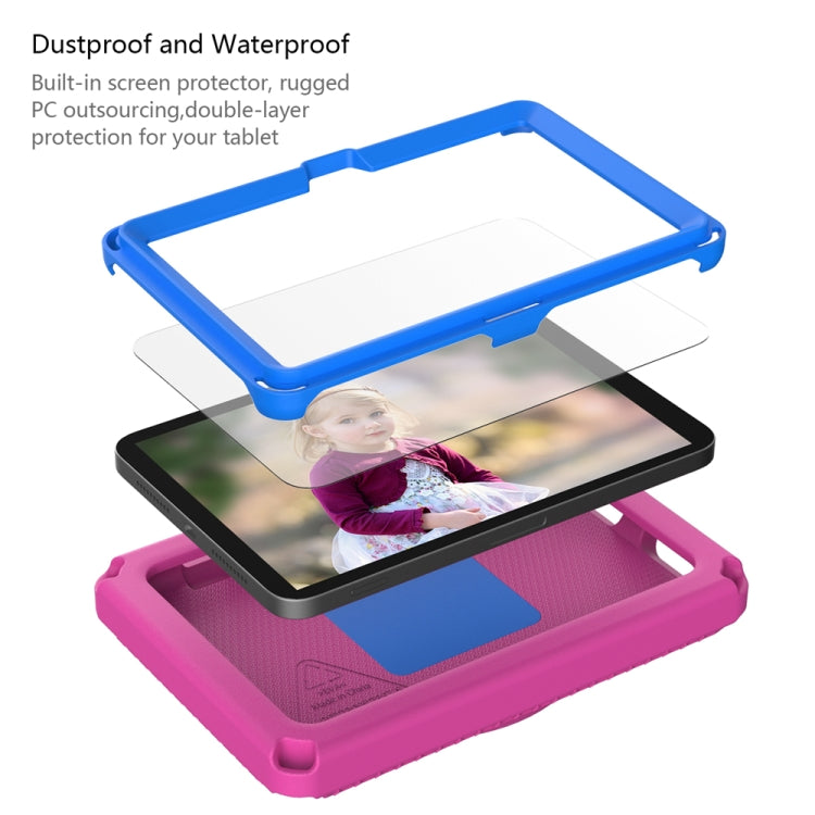 For Amazon Kindle Fire HD7 2022 EVA + PC Shockproof Tablet Case with Waterproof Frame(Rose Red) - Amazon by PMC TechLife | Online Shopping South Africa | PMC TechLife | Buy Now Pay Later Mobicred