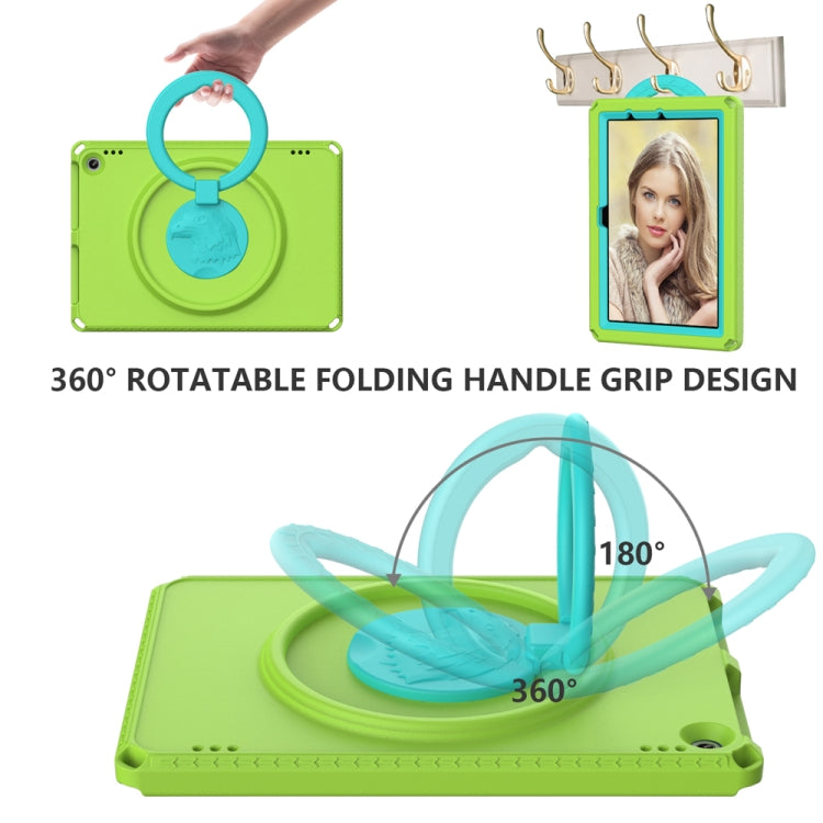 For Amazon Kindle Fire HD10 2021 EVA + PC Shockproof Tablet Case with Waterproof Frame(Grass Green) - Amazon by PMC TechLife | Online Shopping South Africa | PMC TechLife | Buy Now Pay Later Mobicred