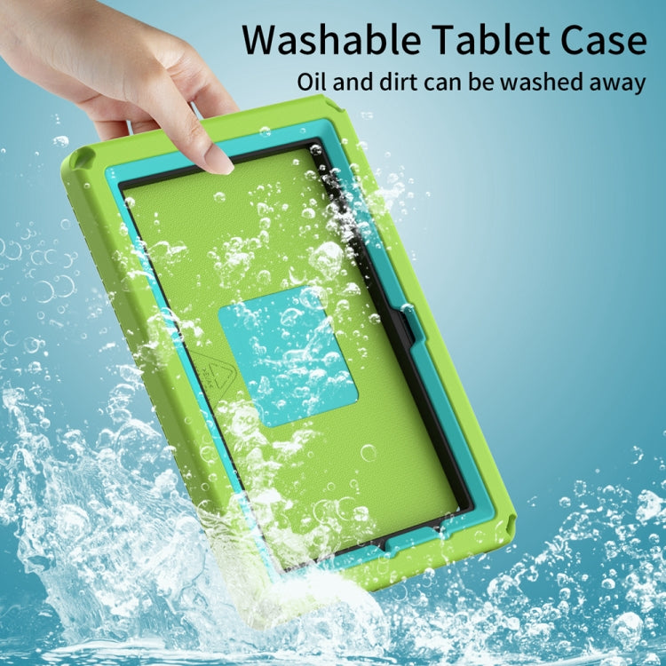 For Amazon Kindle Fire HD10 2021 EVA + PC Shockproof Tablet Case with Waterproof Frame(Grass Green) - Amazon by PMC TechLife | Online Shopping South Africa | PMC TechLife | Buy Now Pay Later Mobicred