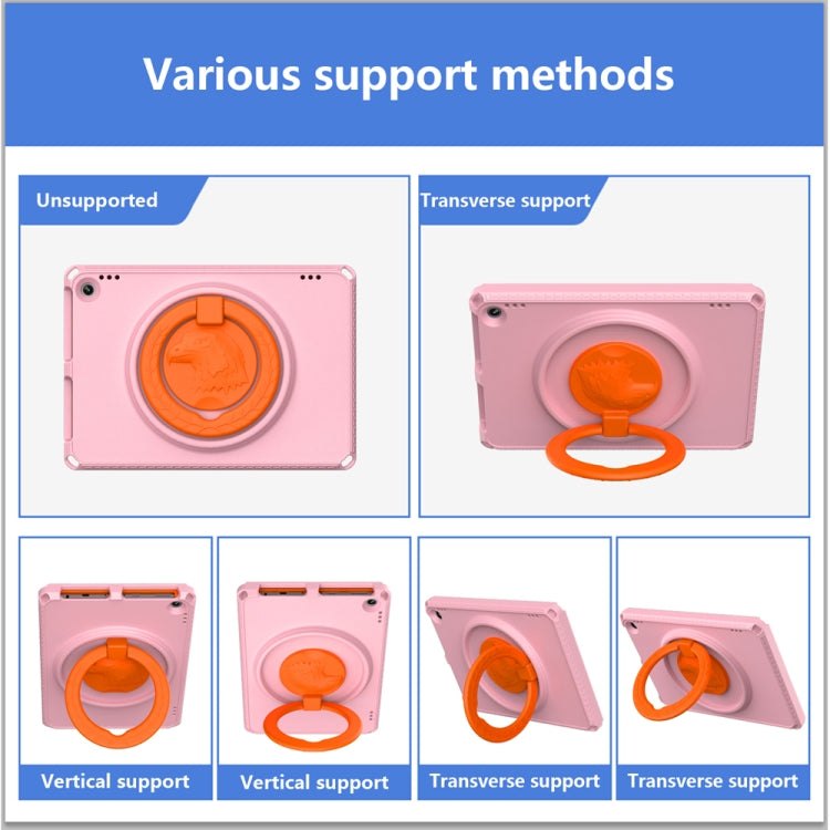 For Amazon Kindle Fire HD10 2021 EVA + PC Shockproof Tablet Case with Waterproof Frame(Pink) - Amazon by PMC TechLife | Online Shopping South Africa | PMC TechLife | Buy Now Pay Later Mobicred