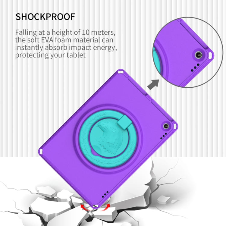 For Amazon Kindle Fire HD10 2021 EVA + PC Shockproof Tablet Case with Waterproof Frame(Purple) - Amazon by PMC TechLife | Online Shopping South Africa | PMC TechLife | Buy Now Pay Later Mobicred