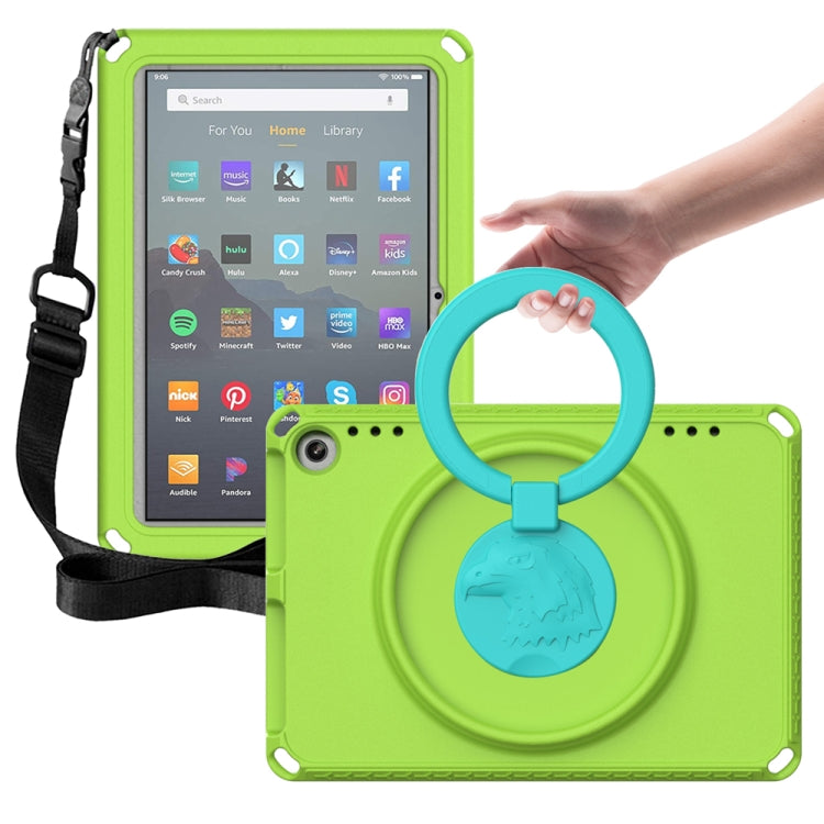 For Amazon Fire HD 8 2020 / HD 8 Plus 2022 EVA + PC Shockproof Tablet Case without Waterproof Frame(Grass Green) - Amazon by PMC TechLife | Online Shopping South Africa | PMC TechLife | Buy Now Pay Later Mobicred