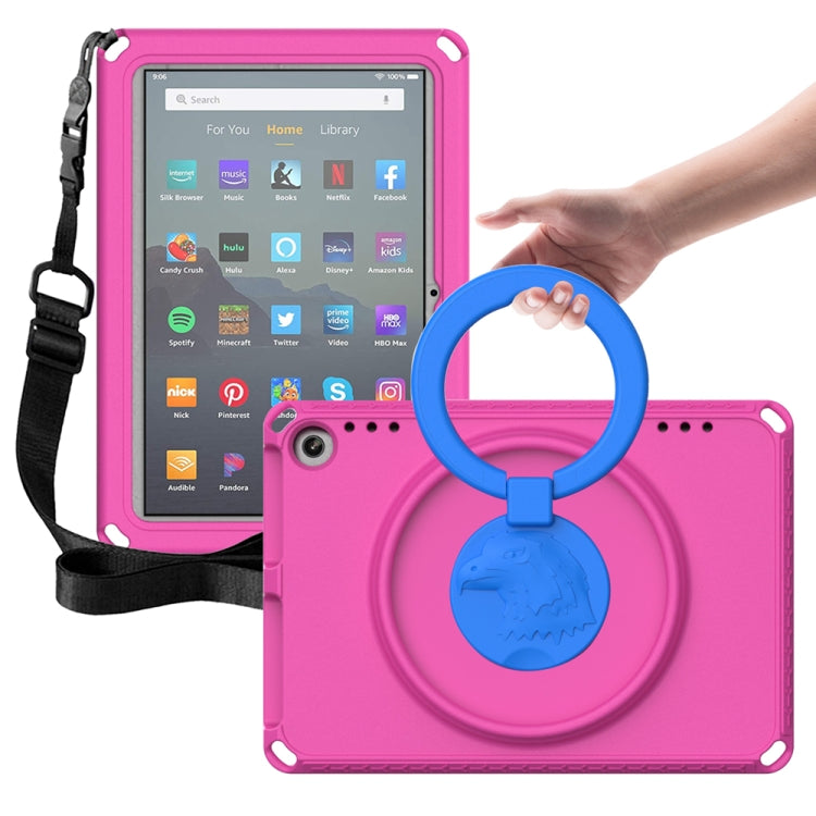 For Amazon Fire HD 8 2020 / HD 8 Plus 2022 EVA + PC Shockproof Tablet Case without Waterproof Frame(Rose Red) - Amazon by PMC TechLife | Online Shopping South Africa | PMC TechLife | Buy Now Pay Later Mobicred