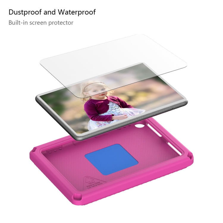 For Amazon Fire HD 8 2020 / HD 8 Plus 2022 EVA + PC Shockproof Tablet Case without Waterproof Frame(Rose Red) - Amazon by PMC TechLife | Online Shopping South Africa | PMC TechLife | Buy Now Pay Later Mobicred