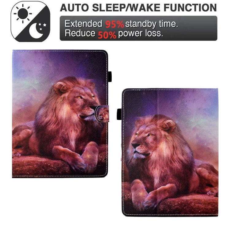 For 10 inch Tablet Electric Pressed TPU Leather Tablet Case(Lion King) - 10 - 11 inch by PMC TechLife | Online Shopping South Africa | PMC TechLife | Buy Now Pay Later Mobicred