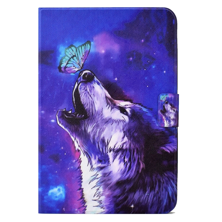 For Huawei MatePad T 10 / T 10s Electric Pressed TPU Leather Tablet Case(Butterfly Wolf) - Huawei by PMC TechLife | Online Shopping South Africa | PMC TechLife | Buy Now Pay Later Mobicred