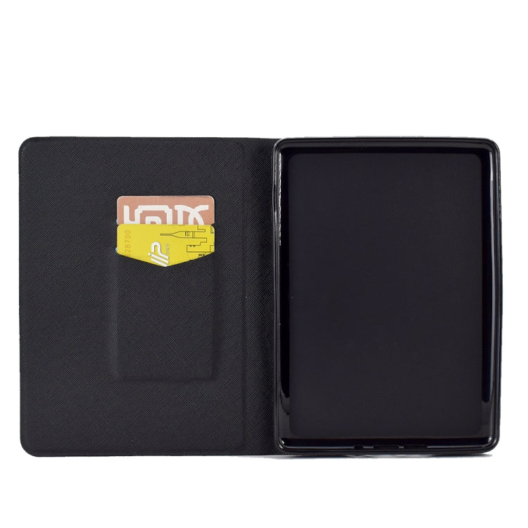 For Amazon Kindle Paperwhite 4/3/2/1 Electric Pressed TPU Smart Leather Tablet Case(Butterfly Wolf) - Amazon by PMC TechLife | Online Shopping South Africa | PMC TechLife | Buy Now Pay Later Mobicred