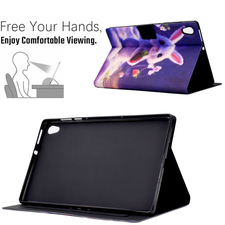 For Lenovo Tab M10 HD Gen 2 Electric Pressed TPU Smart Leather Tablet Case(Strawberry Bunny) - Lenovo by PMC TechLife | Online Shopping South Africa | PMC TechLife | Buy Now Pay Later Mobicred