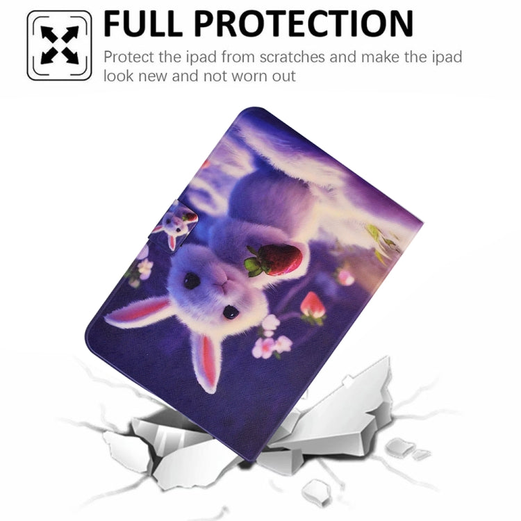 For Lenovo Tab M10 HD Gen 2 Electric Pressed TPU Smart Leather Tablet Case(Strawberry Bunny) - Lenovo by PMC TechLife | Online Shopping South Africa | PMC TechLife | Buy Now Pay Later Mobicred