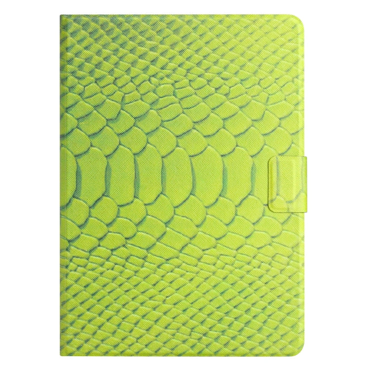 For Lenovo Tab M10 HD 2nd Gen Solid Color Crocodile Texture Leather Smart Tablet Case(Green) - Lenovo by PMC TechLife | Online Shopping South Africa | PMC TechLife | Buy Now Pay Later Mobicred