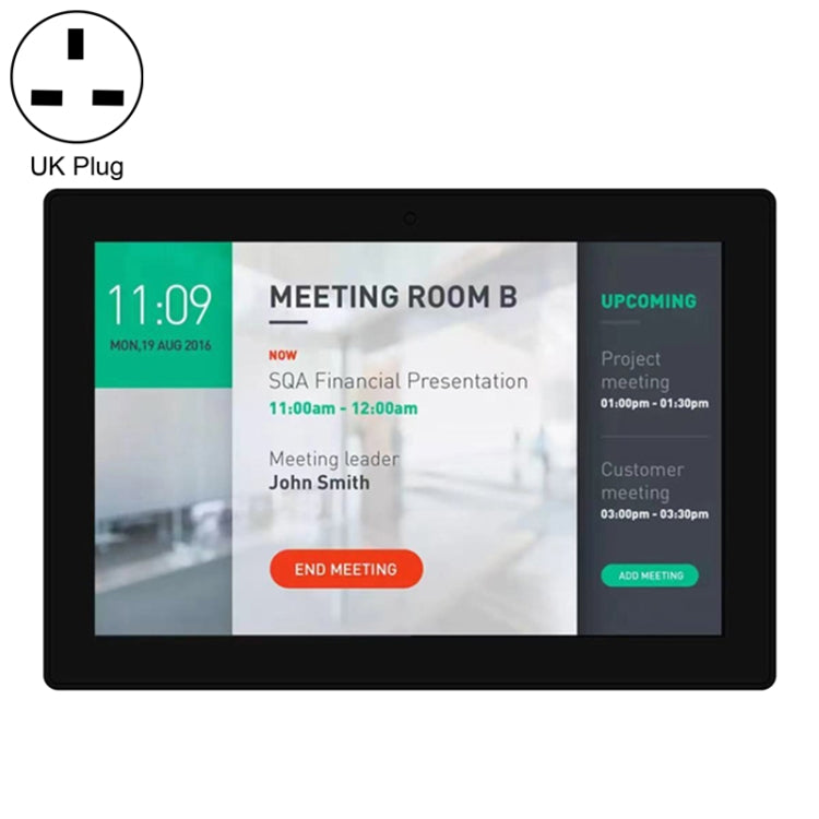 HSD1010T 10.1 inch HD IPS Display Advertising Machine Android 7.1 RK3288 2GB+16GB, Plug Type:UK Plug - free shipping - PMC Jewellery - Order now!