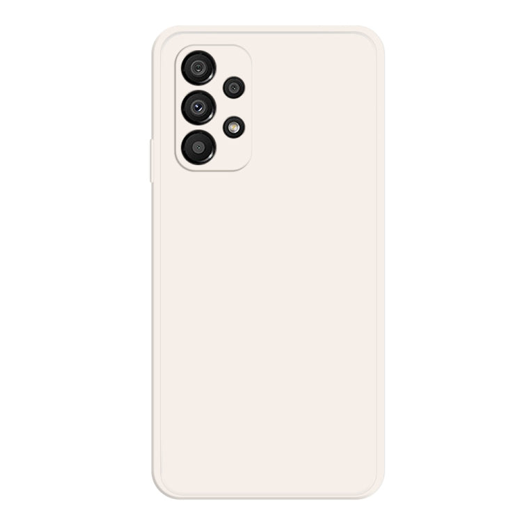 For Samsung Galaxy A33 5G Imitation Liquid Silicone Phone Case(White) - Galaxy Phone Cases by PMC TechLife | Online Shopping South Africa | PMC TechLife