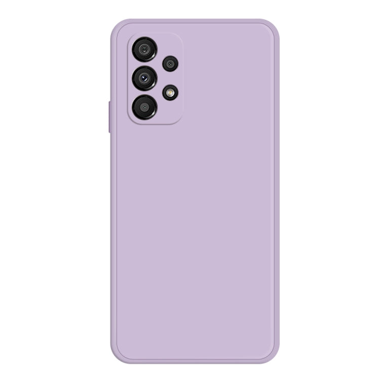 For Samsung Galaxy A33 5G Imitation Liquid Silicone Phone Case(Purple) - Galaxy Phone Cases by PMC TechLife | Online Shopping South Africa | PMC TechLife