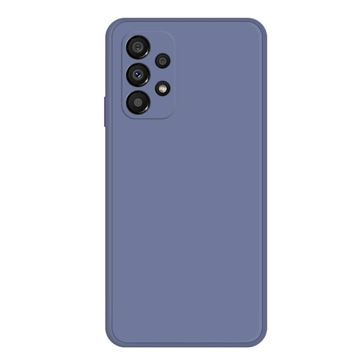 For Samsung Galaxy A33 5G Imitation Liquid Silicone Phone Case(Grey) - Galaxy Phone Cases by PMC TechLife | Online Shopping South Africa | PMC TechLife | Buy Now Pay Later Mobicred