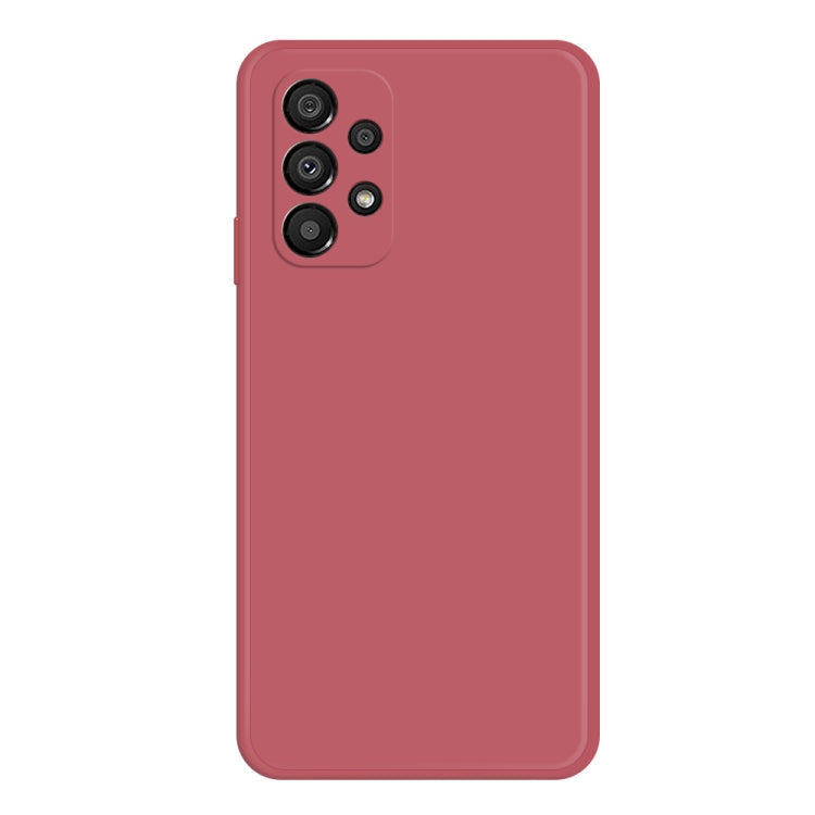 For Samsung Galaxy A33 5G Imitation Liquid Silicone Phone Case(Red) - Galaxy Phone Cases by PMC TechLife | Online Shopping South Africa | PMC TechLife