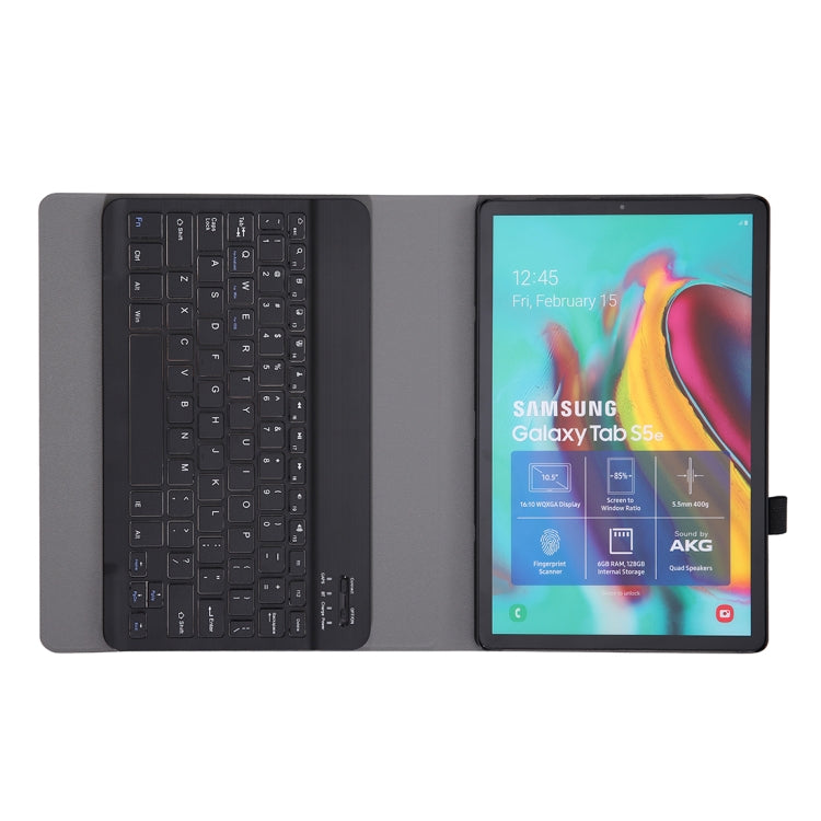 A307 For Galaxy Tab A 8.4 T307 (2020) Bluetooth Keyboard Tablet Case with Stand(Black) - Samsung Keyboard by XINLI | Online Shopping South Africa | PMC TechLife | Buy Now Pay Later Mobicred