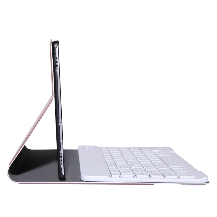 A610 For Galaxy Tab S6 Lite 10.4 P610 / P615 (2020) Bluetooth Keyboard Tablet Case with Stand & Elastic Pen Band(Rose Gold) - Samsung Keyboard by PMC TechLife | Online Shopping South Africa | PMC TechLife