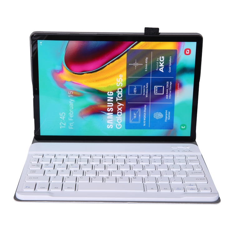A610 For Galaxy Tab S6 Lite 10.4 P610 / P615 (2020) Bluetooth Keyboard Tablet Case with Stand & Elastic Pen Band(Rose Gold) - Samsung Keyboard by PMC TechLife | Online Shopping South Africa | PMC TechLife
