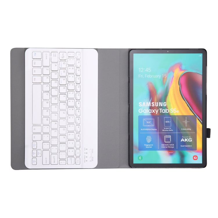 A610 For Galaxy Tab S6 Lite 10.4 P610 / P615 (2020) Bluetooth Keyboard Tablet Case with Stand & Elastic Pen Band(Rose Gold) - Samsung Keyboard by PMC TechLife | Online Shopping South Africa | PMC TechLife