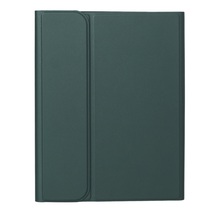 For iPad 10th Gen 10.9 2022 SA-10DS Backlight Bluetooth Keyboard Leather Tablet Case with Pen Slot(Dark Green) - Universal by PMC TechLife | Online Shopping South Africa | PMC TechLife