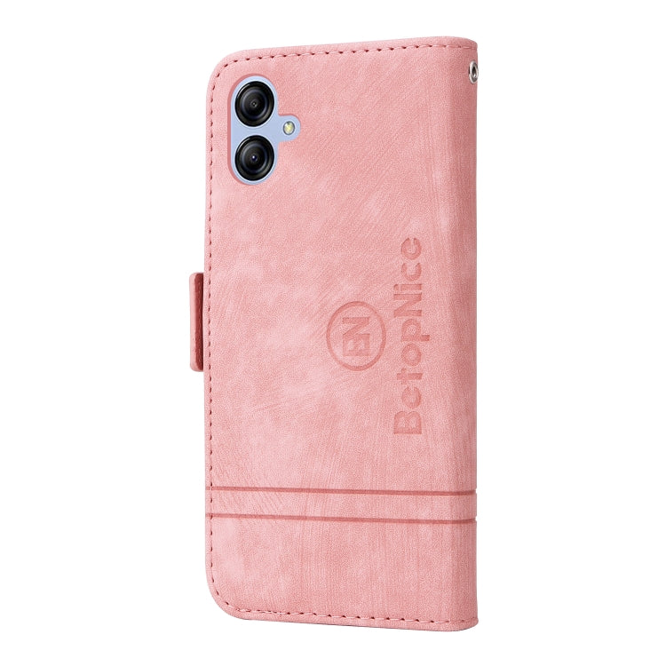 For Samsung Galaxy A04e BETOPNICE Dual-side Buckle Leather Phone Case(Pink) - free shipping - PMC TechLife - Order now!