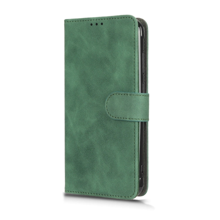 For Blackview BV5200 Skin Feel Magnetic Flip Leather Phone Case(Green) - More Brand by PMC TechLife | Online Shopping South Africa | PMC TechLife | Buy Now Pay Later Mobicred