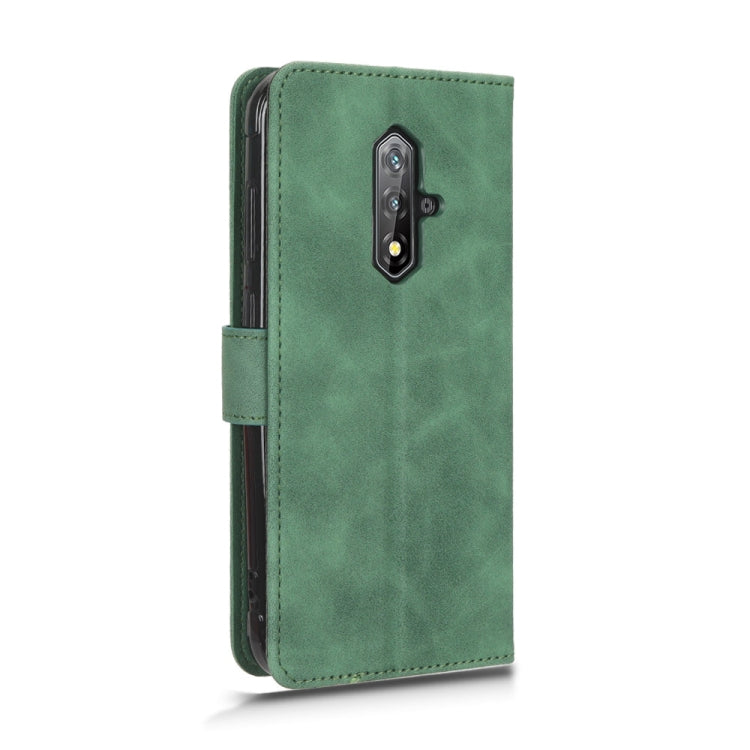 For Blackview BV5200 Skin Feel Magnetic Flip Leather Phone Case(Green) - More Brand by PMC TechLife | Online Shopping South Africa | PMC TechLife | Buy Now Pay Later Mobicred
