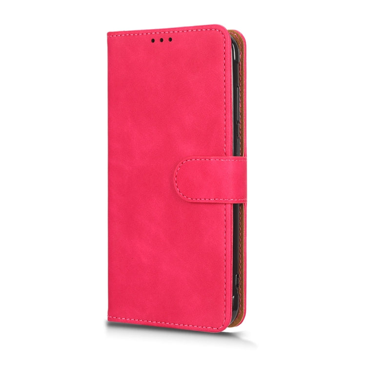 For Blackview BV5200 Skin Feel Magnetic Flip Leather Phone Case(Rose Red) - More Brand by PMC TechLife | Online Shopping South Africa | PMC TechLife | Buy Now Pay Later Mobicred