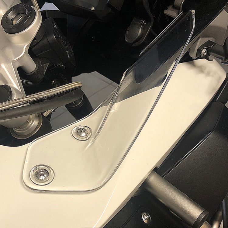 For BMW R1200GS / R1250GS ADV 2014-22 Motorcycle Side Windshield(Transparent) - Ornamental Parts by PMC TechLife | Online Shopping South Africa | PMC TechLife | Buy Now Pay Later Mobicred