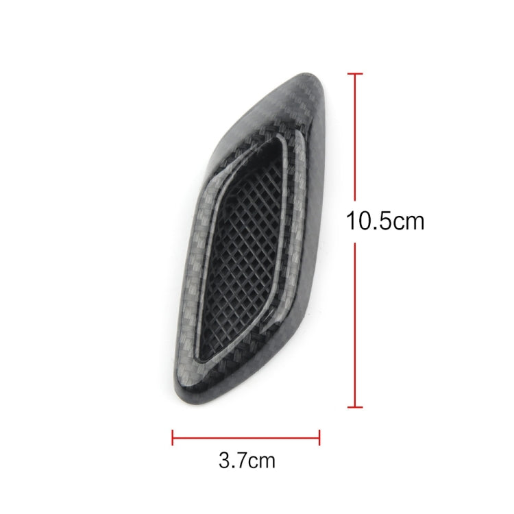2 in 1 Car Hood Frame Decorative Stickers Fender Air Outlet Stickers (Silver) - Anti Collision Sticker by PMC TechLife | Online Shopping South Africa | PMC TechLife | Buy Now Pay Later Mobicred