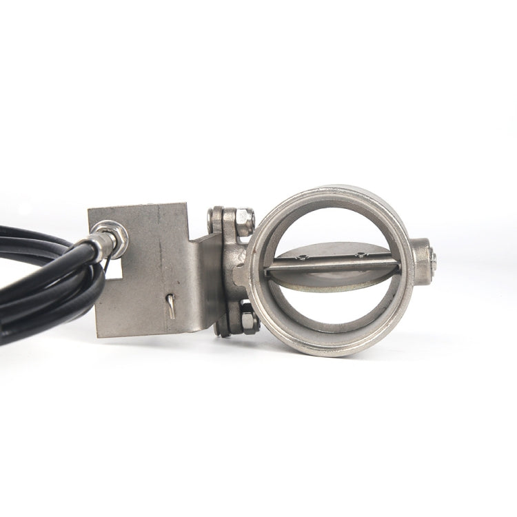 Oblique Sports Car Manually Open Exhaust Pipe Valve for 51mm Tube - Exhaust Pipes by PMC TechLife | Online Shopping South Africa | PMC TechLife | Buy Now Pay Later Mobicred