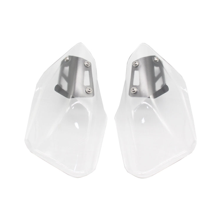 For BMW K 1600 B / K 1600 GT MO-HS005 Motorcycle Windshield Hand Guards Protectors(Transparent) - Ornamental Parts by PMC TechLife | Online Shopping South Africa | PMC TechLife | Buy Now Pay Later Mobicred