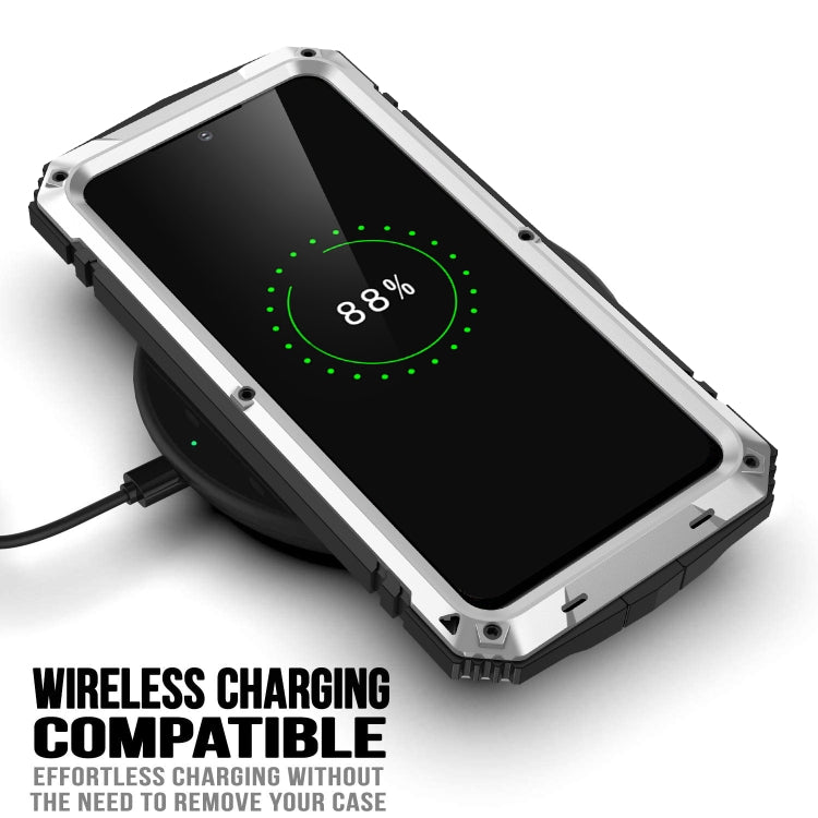 For Samsung Galaxy S23+ 5G R-JUST Life Waterproof Dustproof Shockproof Phone Case(Silver) - Galaxy S23+ 5G Cases by R-JUST | Online Shopping South Africa | PMC TechLife | Buy Now Pay Later Mobicred