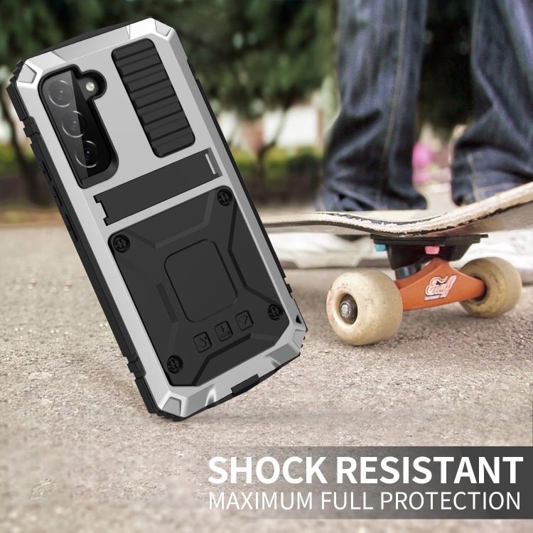 For Samsung Galaxy S23+ 5G R-JUST Life Waterproof Dustproof Shockproof Phone Case(Silver) - Galaxy S23+ 5G Cases by R-JUST | Online Shopping South Africa | PMC TechLife | Buy Now Pay Later Mobicred