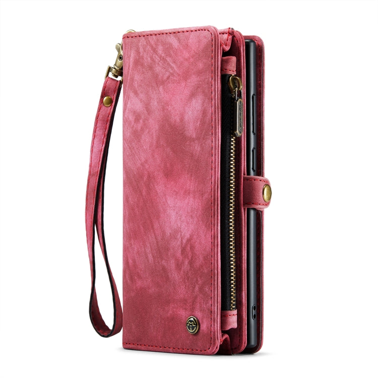 For Samsung Galaxy S23 Ultra 5G CaseMe 008 Detachable Multifunctional Leather Phone Case(Red) - free shipping - PMC Jewellery - Order now!