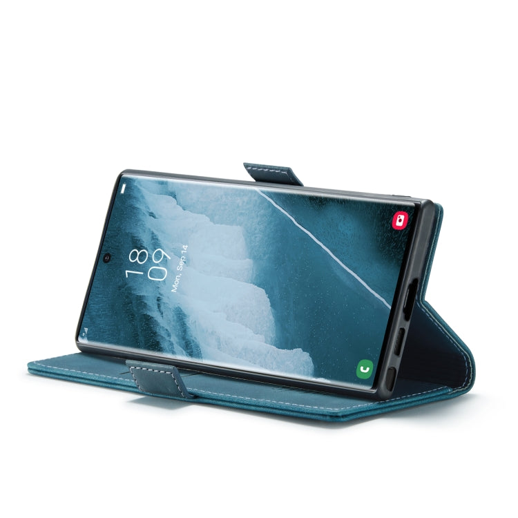 For Samsung Galaxy S23 Ultra 5G CaseMe 013 Multifunctional Horizontal Flip Leather Phone Case(Blue) - free shipping - PMC Jewellery - Order now!