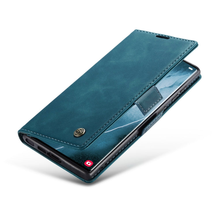 For Samsung Galaxy S23 Ultra 5G CaseMe 013 Multifunctional Horizontal Flip Leather Phone Case(Blue) - free shipping - PMC Jewellery - Order now!