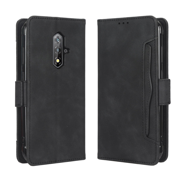 For Blackview BV5200 Skin Feel Calf Texture Card Slots Leather Phone Case(Black) - More Brand by PMC TechLife | Online Shopping South Africa | PMC TechLife | Buy Now Pay Later Mobicred