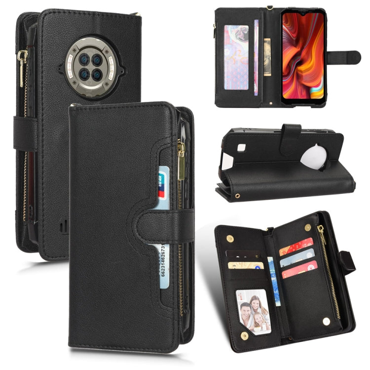 For Doogee S96 Pro Litchi Texture Zipper Leather Phone Case(Black) - Doogee Cases by PMC TechLife | Online Shopping South Africa | PMC TechLife | Buy Now Pay Later Mobicred