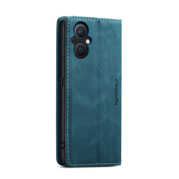 CaseMe 013 Multifunctional Horizontal Flip Leather Phone Case For OPPO Reno7 Z Global/Reno7 Lite Global/Reno8 Lite Global/F21 Pro 5G Global/Reno8 Z Global(Blue) - free shipping - PMC Jewellery - Order now!