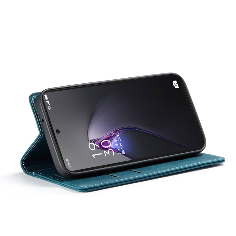For OPPO Reno8 Pro 5G Global CaseMe 013 Multifunctional Horizontal Flip Leather Phone Case(Blue) - free shipping - PMC Jewellery - Order now!