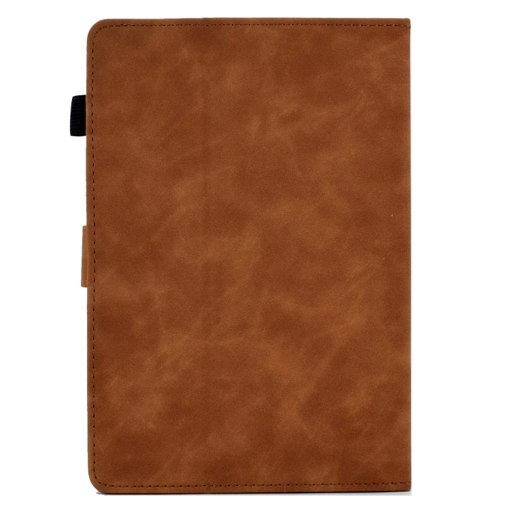 For 10 inch Tablets Tower Embossed Leather Tablet Case(Brown) - free shipping - PMC TechLife - Order now!