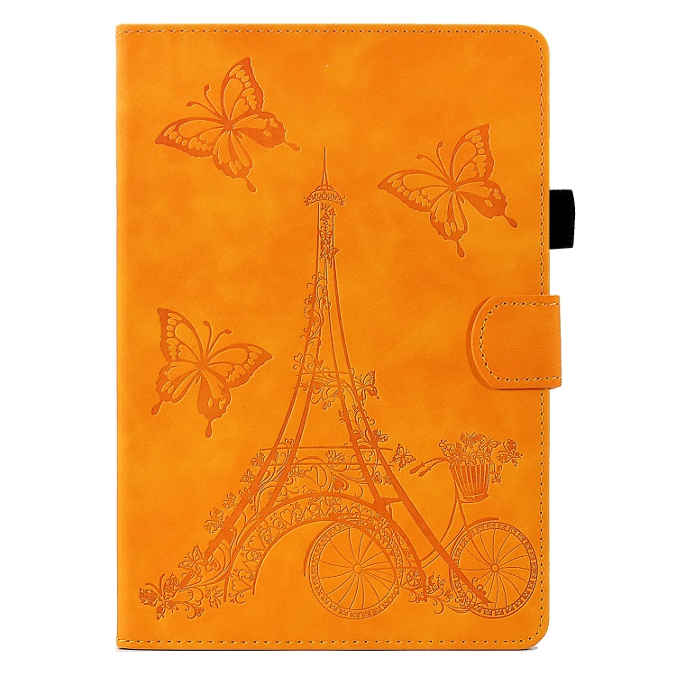 For Amazon Kindle Paperwhite 5 Tower Embossed Leather Smart Tablet Case(Khaki) - Amazon by PMC TechLife | Online Shopping South Africa | PMC TechLife | Buy Now Pay Later Mobicred