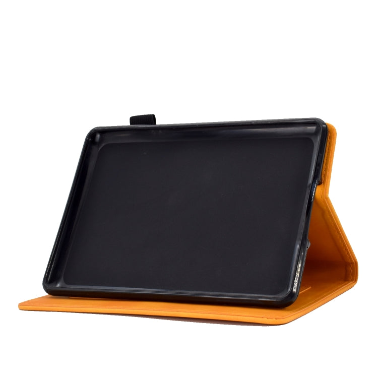 For Amazon Kindle Paperwhite 5 Tower Embossed Leather Smart Tablet Case(Khaki) - Amazon by PMC TechLife | Online Shopping South Africa | PMC TechLife | Buy Now Pay Later Mobicred