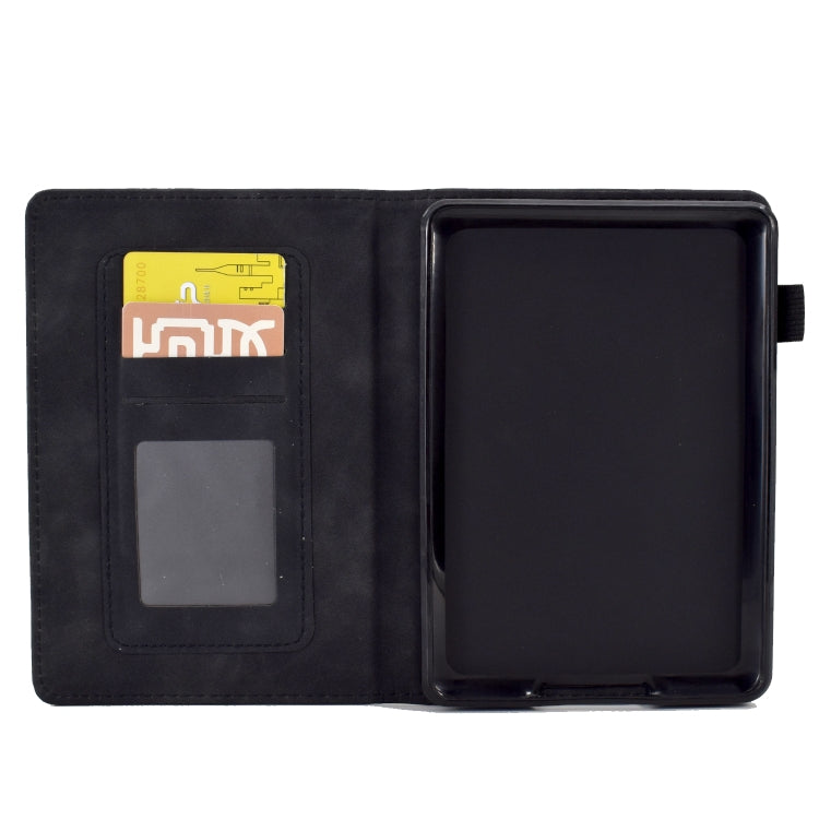 For Amazon Kindle Paperwhite 4/3/2/1 Tower Embossed Leather Smart Tablet Case(Black) - Amazon by PMC TechLife | Online Shopping South Africa | PMC TechLife | Buy Now Pay Later Mobicred